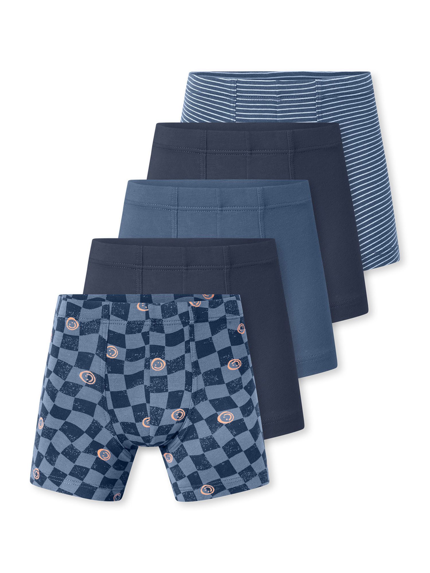 Schiesser Trunk 955 Multi (5-St) Unterhose, Unterwäsche, Boxer Trunk