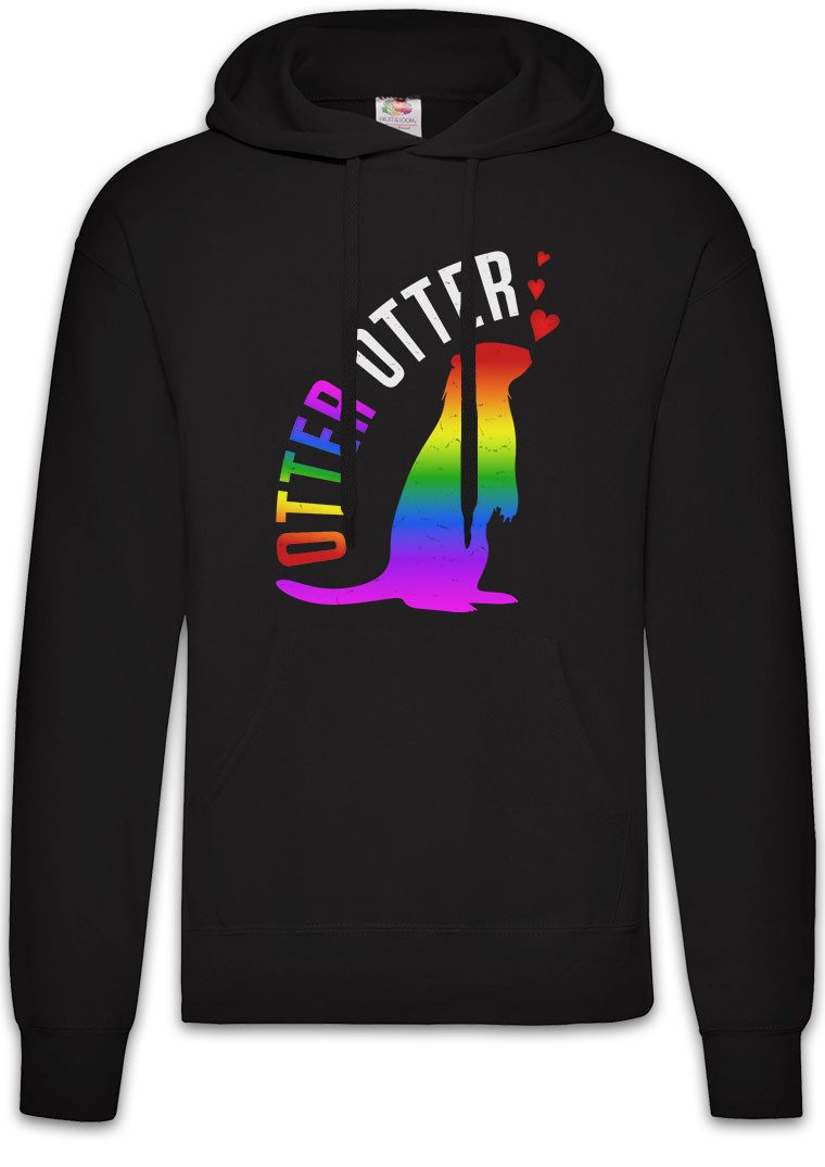 Hoodie Otter Otter Herren Hoodie Gay Lesbian Trans Queer LGBTQ Wildlife