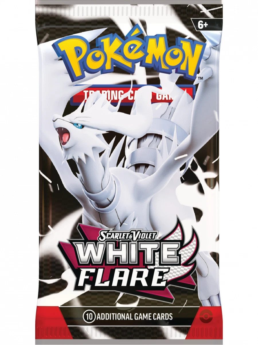 POKÉMON Sammelkarte Pokémon Scarlet & Violet White Flare 1x Booster Pack - ENGLISCH