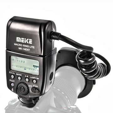 Meike Meike TTL Makro Ringblitz für Canon Objektive von 52-77mm - MK-14EXT Ringblitz