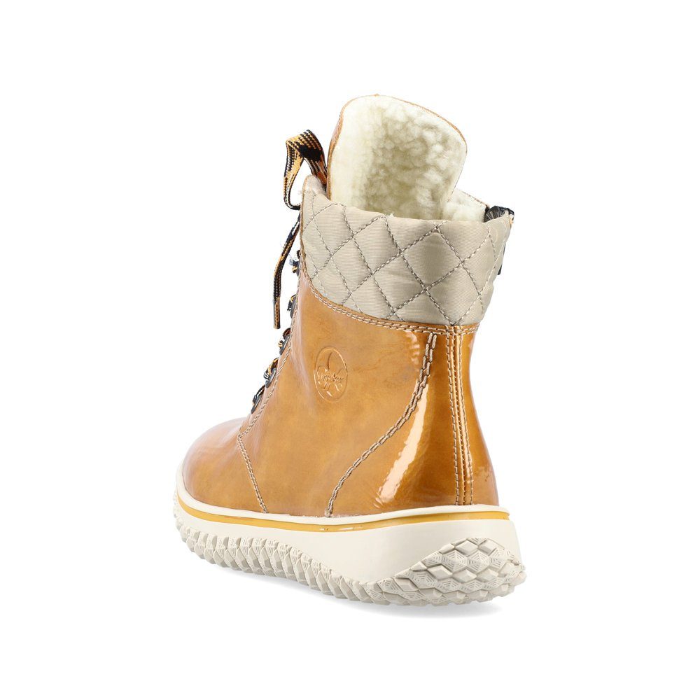 Rieker Rieker Damen Schnürstiefelette Z4206-68 gelb Stiefelette