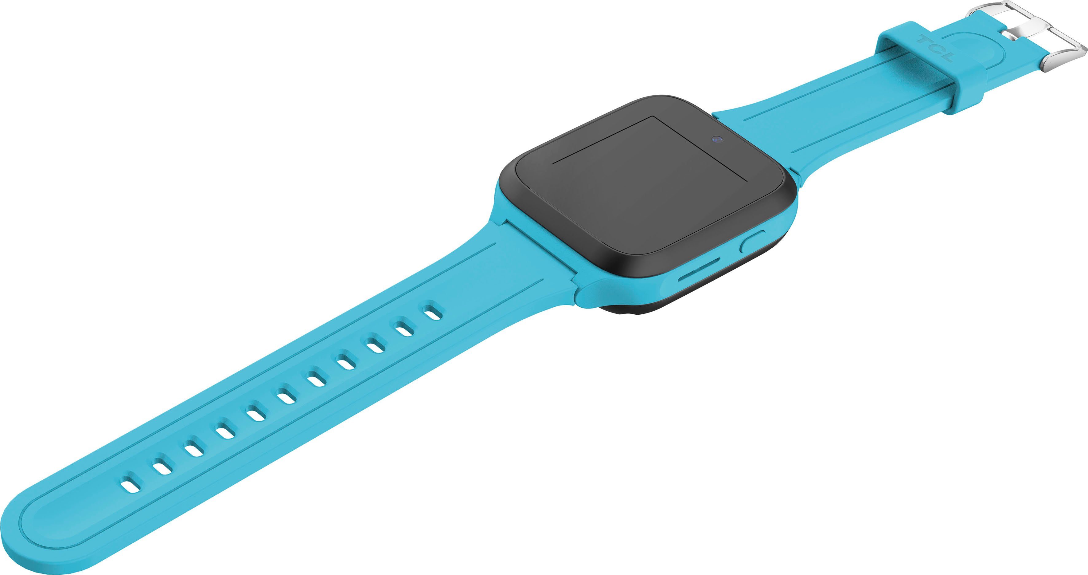 blau blau MOVETIME | MT40 (3,3 Zoll, Smartwatch Proprietär) cm/1,3 TCL