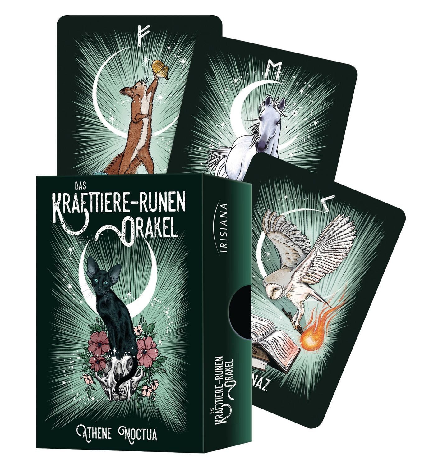 Das Krafttiere Runen Orakel / Athene Noctua