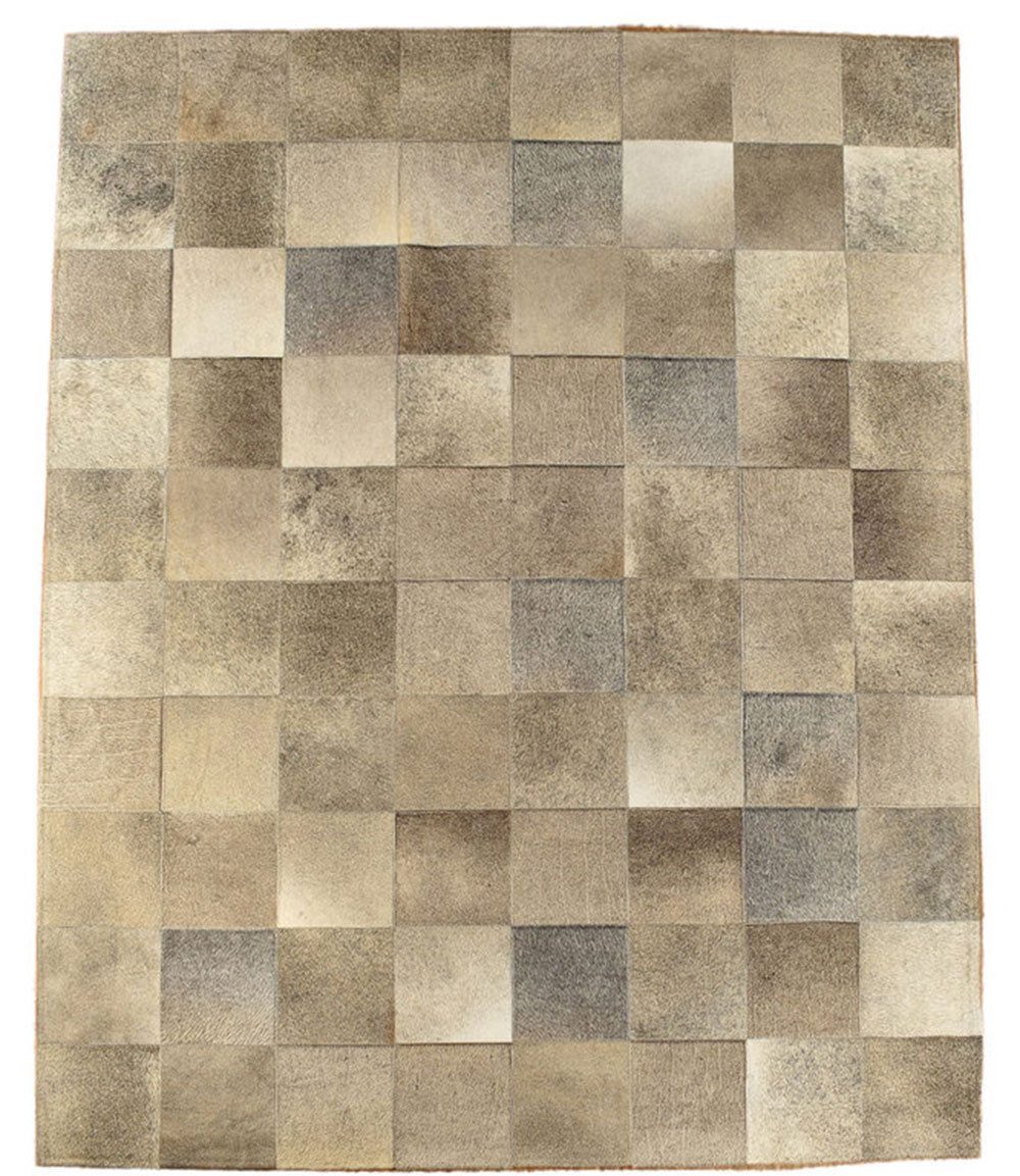 KUHFELL online & NOMAD Fellteppich PATCHWORK KUHFELL TEPPICH 160 x 200 cm IN DIVERSEN FARBEN, echtes Fell
