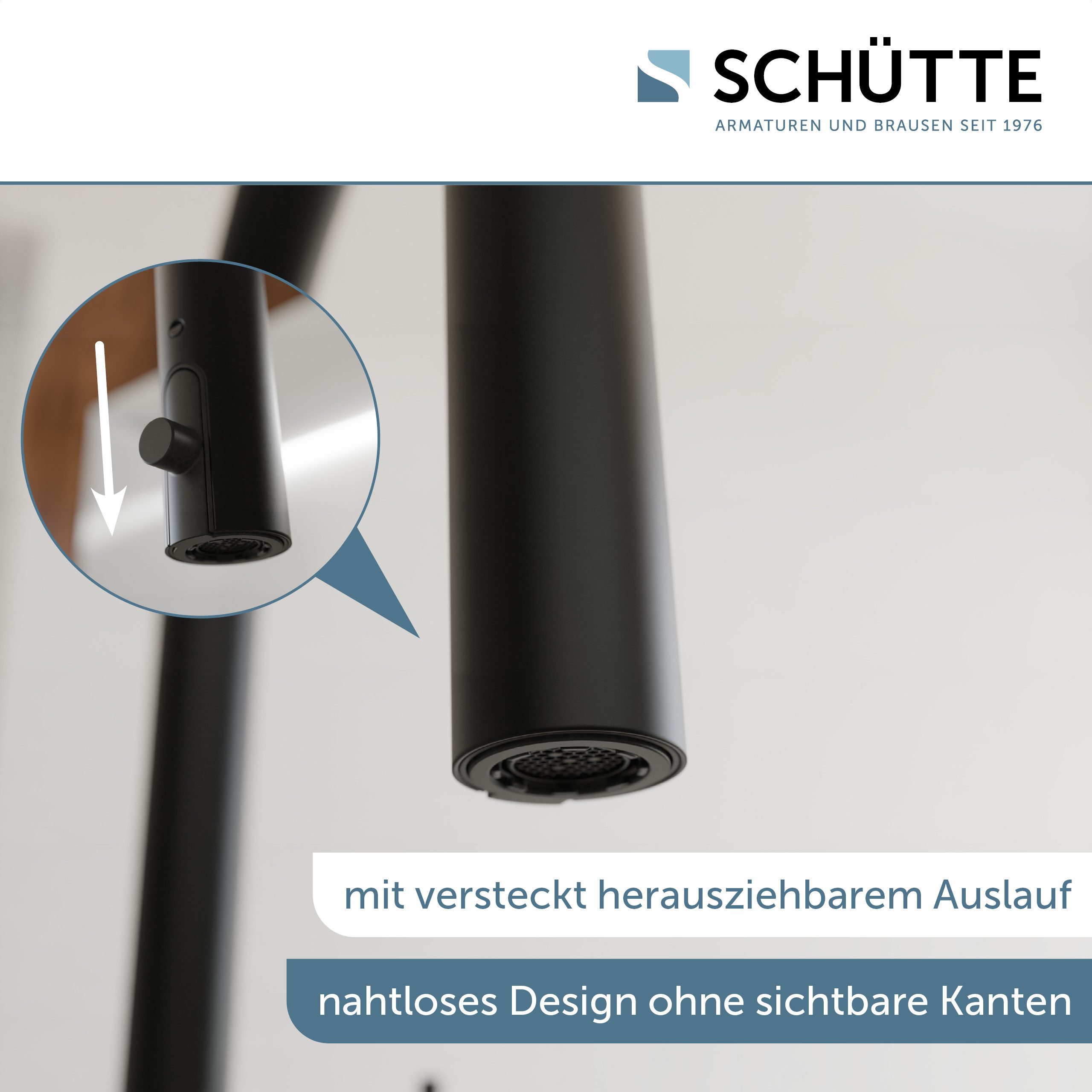 Schütte Spültischarmatur BLACKPOOL energiesp. Cold-Start-Funkt., 360° günstig online kaufen
