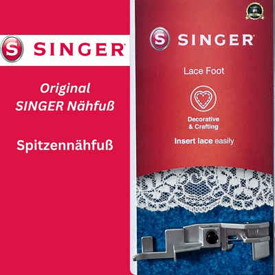 Singer Overlock-Nähmaschine Original SINGER Spitzennähfuß für Maschinentyp SA