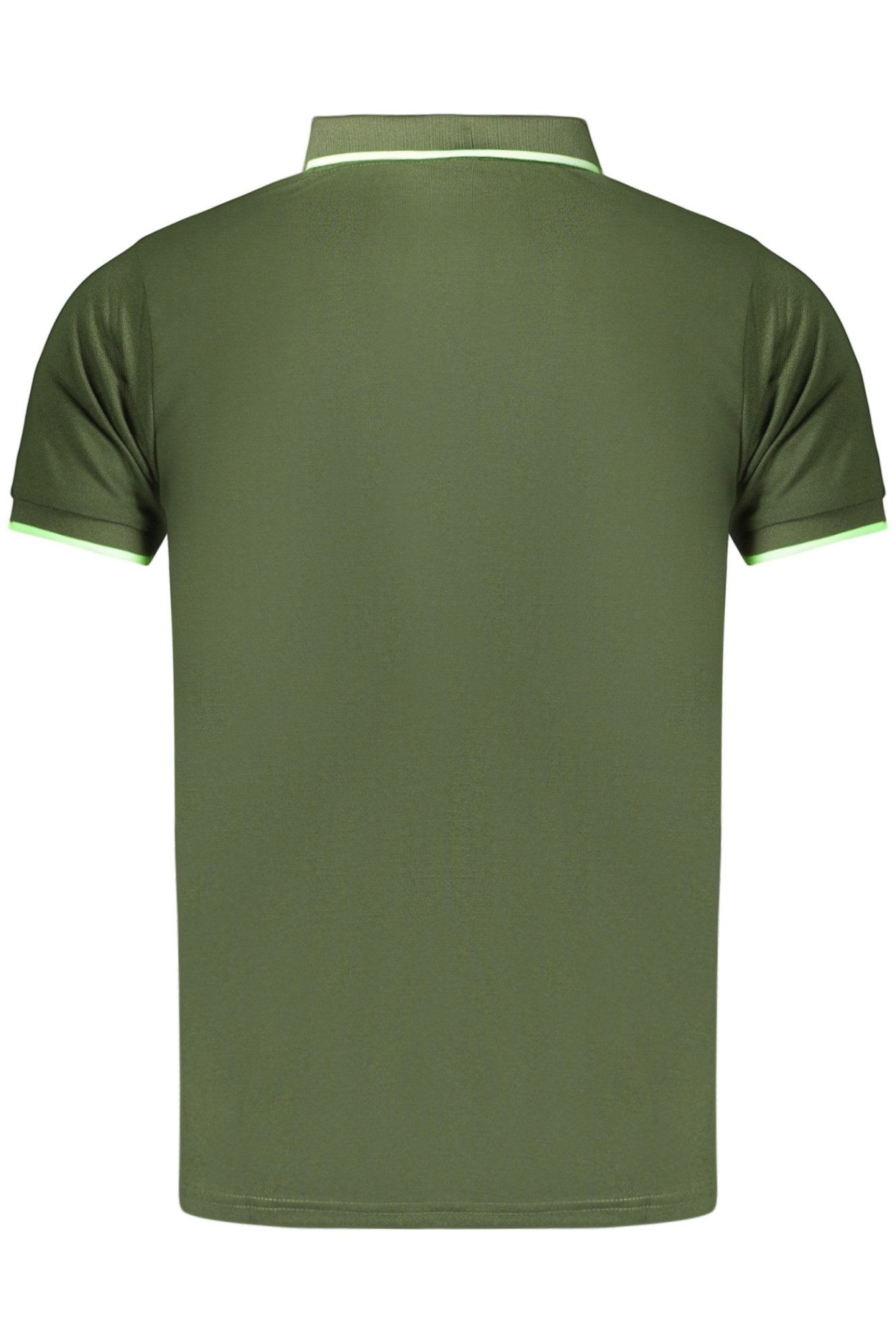 Lotto Poloshirt Grünes Kurzarm-Poloshirt für Herren mit