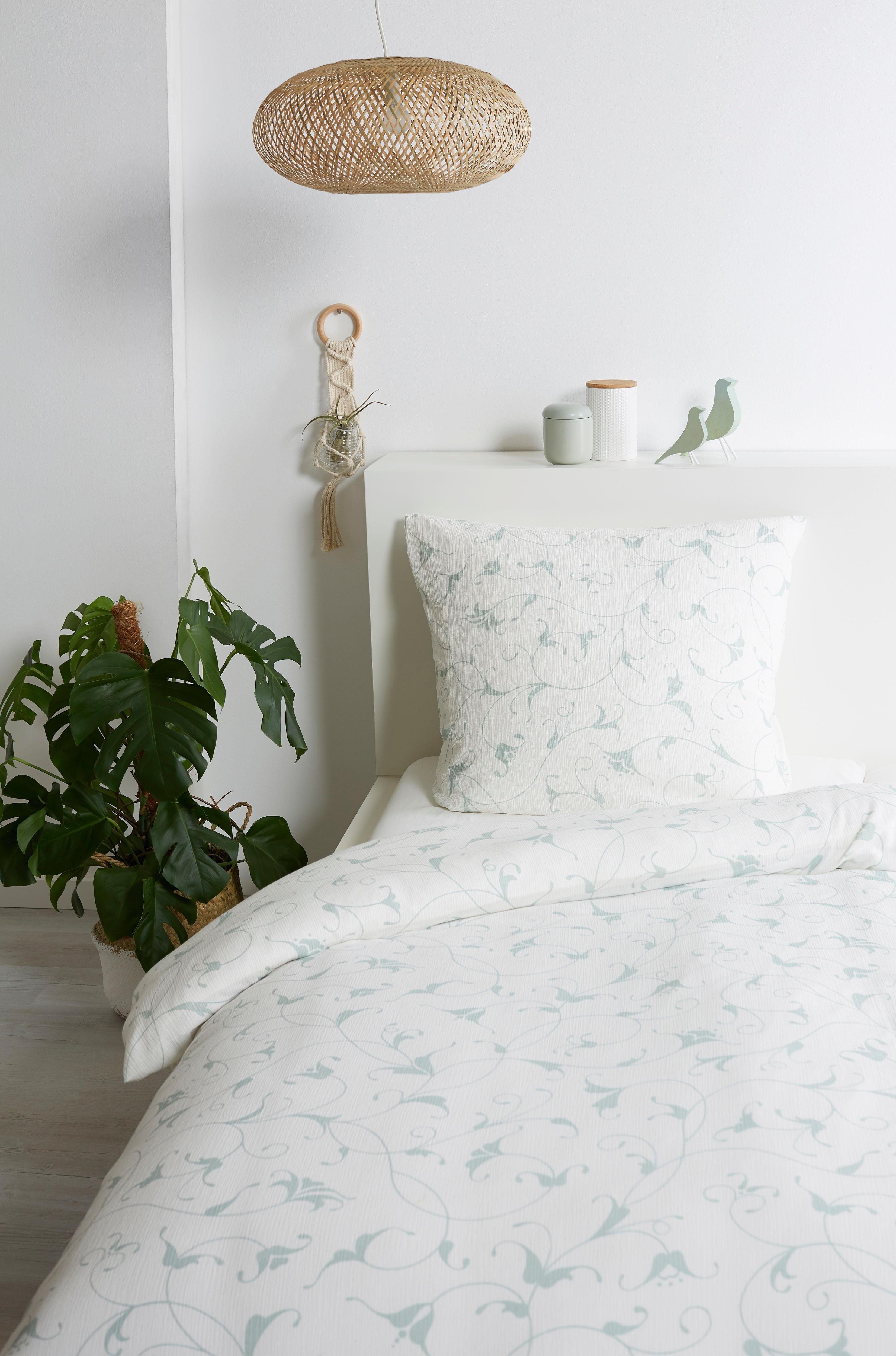 Primera Bettwäsche Bio Crepe Ranken, Seersucker, günstig online kaufen