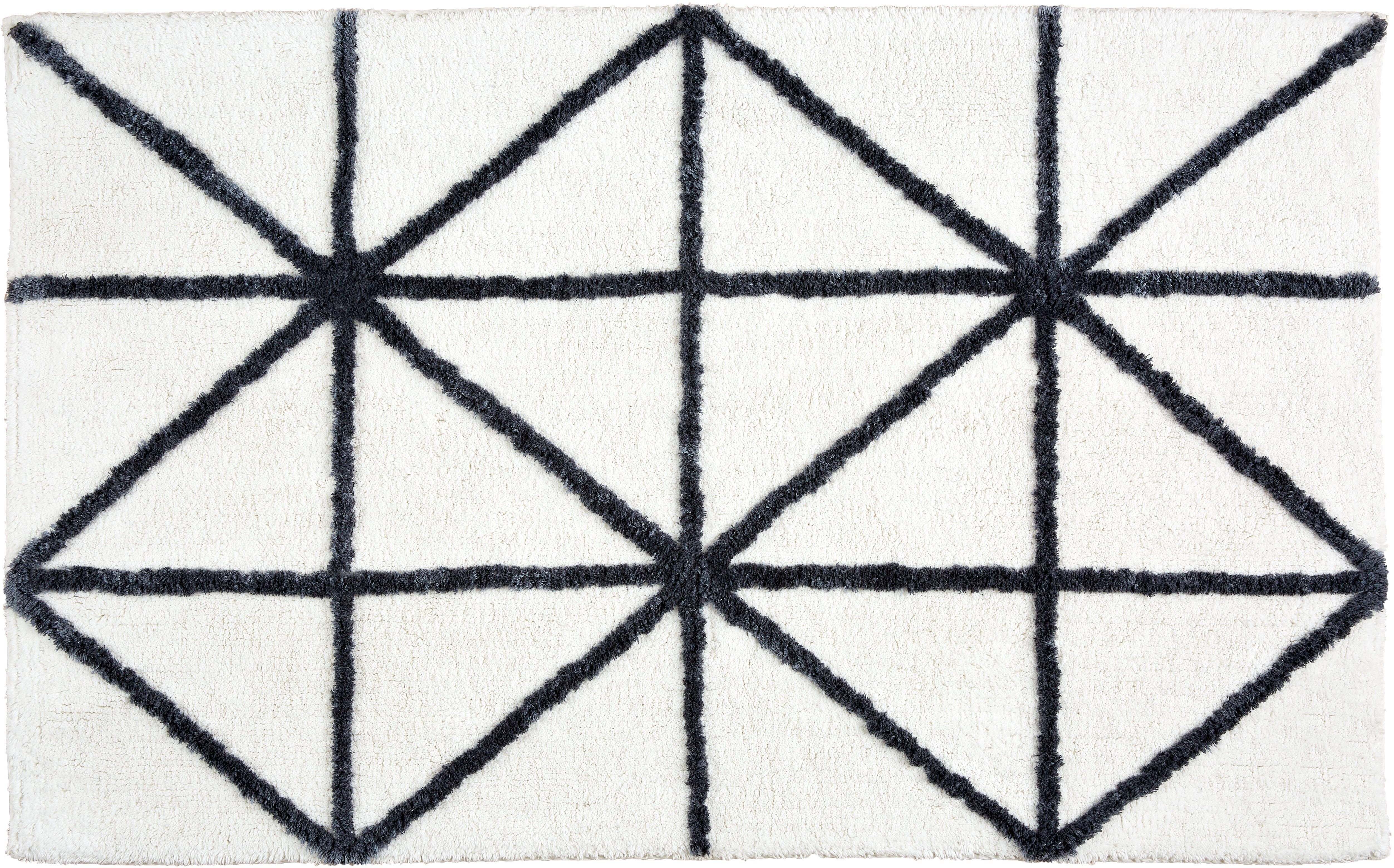 SCHÖNER WOHNEN-Kollektion Badematte Barbados 232, Höhe 17 mm, fußbodenheizungsgeeignet, Baumwolle, Viskose, rechteckig, kuschelweicher Badezimmerteppich, waschbar