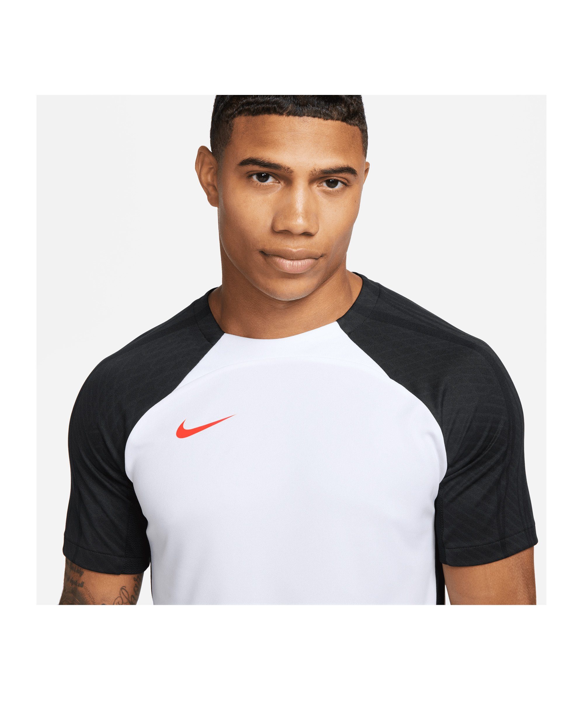 Trainingsshirt weissschwarzrot Nike Strike T-Shirt default