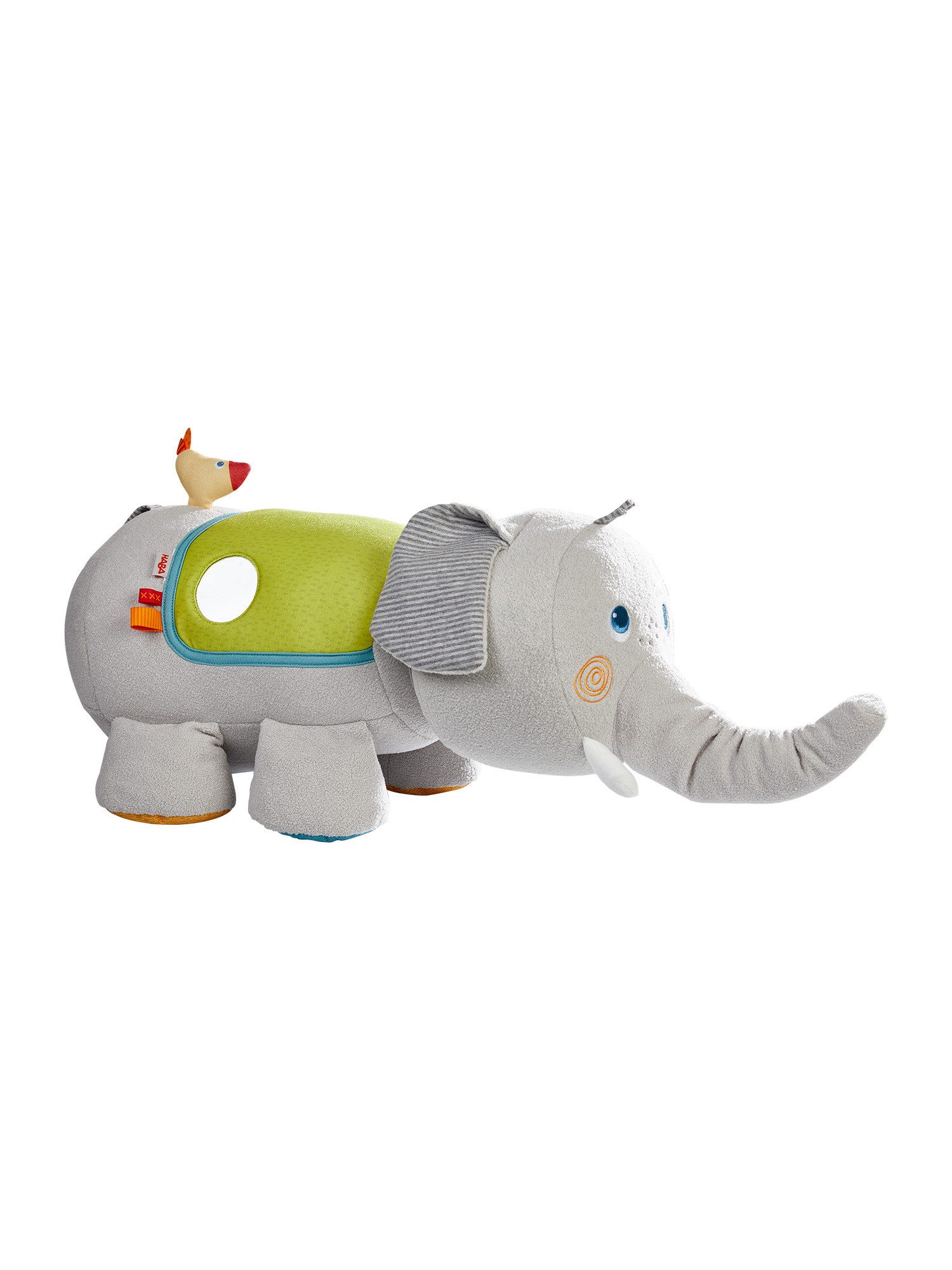 Haba Stoffpuppe Entdeckertier Elefant, unisex neutral
