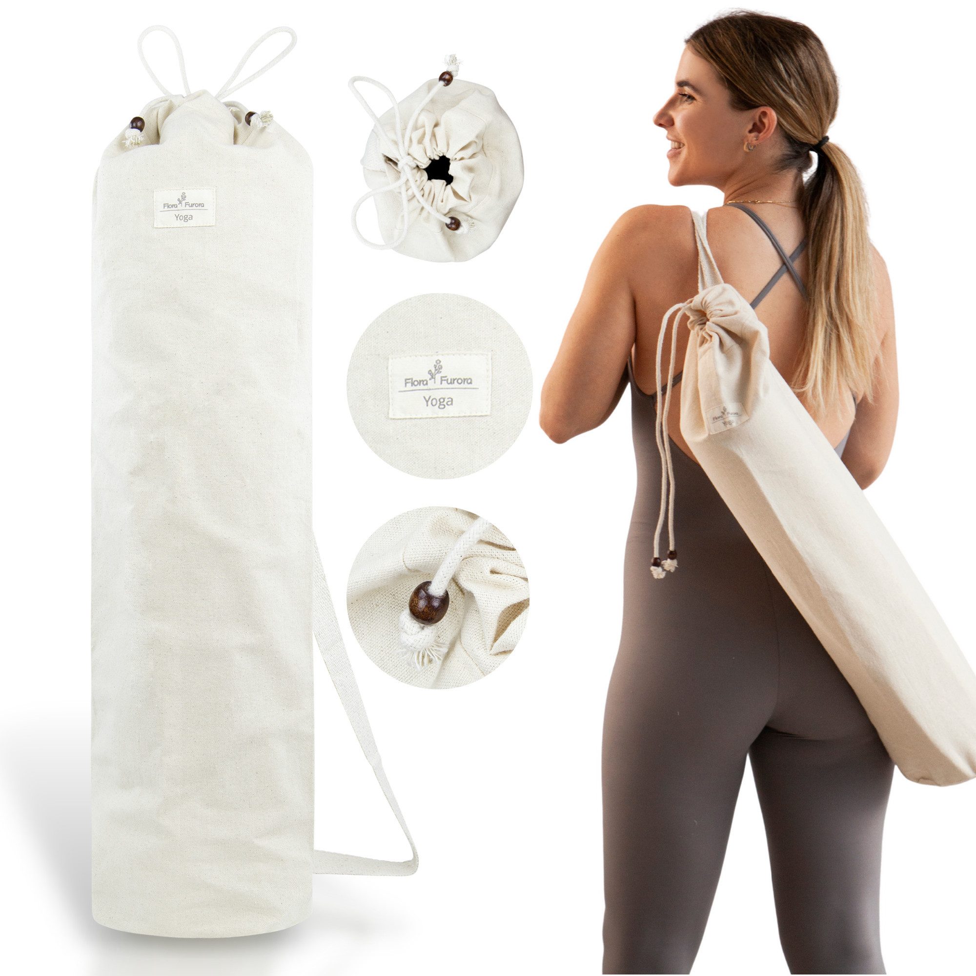 Flora Furora Yogatasche Yogatasche für kleine bis 200cm große Yogamatten, Y günstig online kaufen