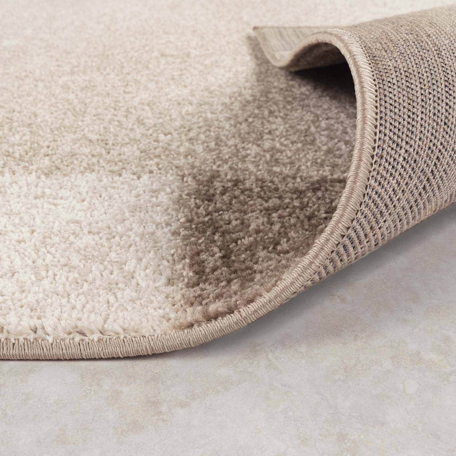 TaCa Home Teppich Moderner Designer Teppich Retro, rechteckig, Höhe: 13 mm, Wohnzimmer Schlafzimmer Esszimmer, Braun-54 - 80 x 150 cm