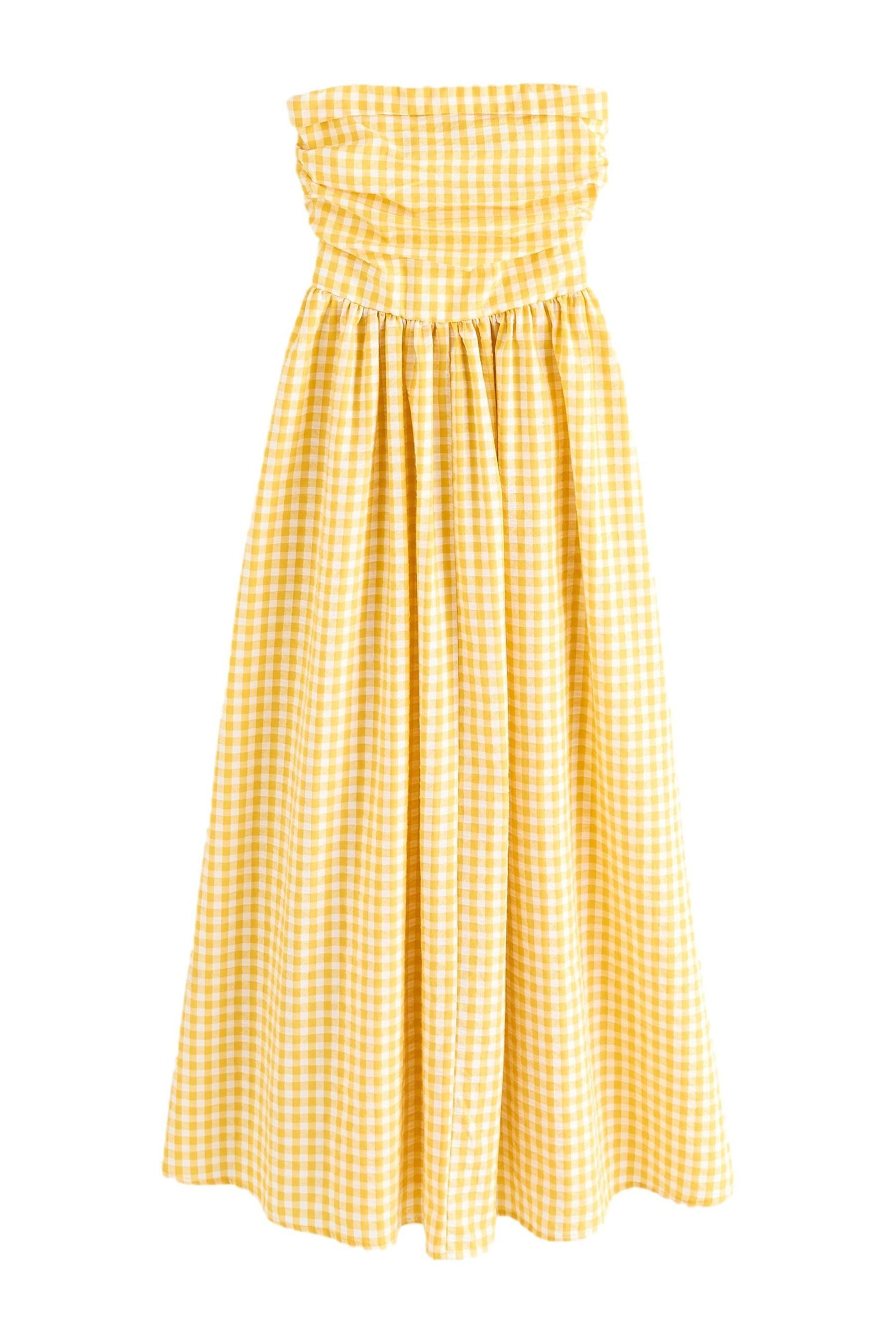 Next Midikleid Bandeau-Midikleid aus Seersucker für günstig online kaufen