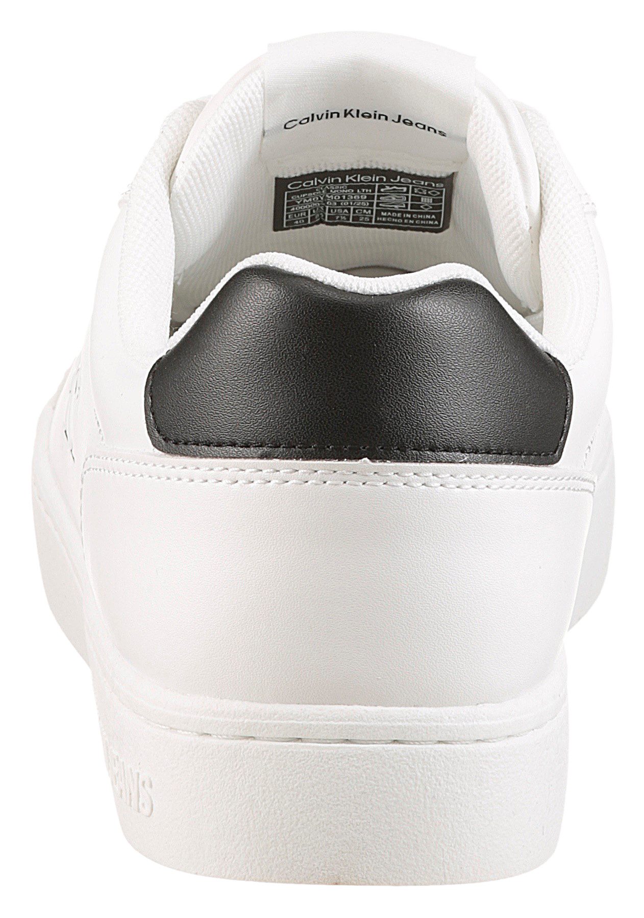 Calvin Klein Jeans CLASSIC CUPSOLE MONO LTH Sneaker Freizeitsneaker, Halbsc günstig online kaufen