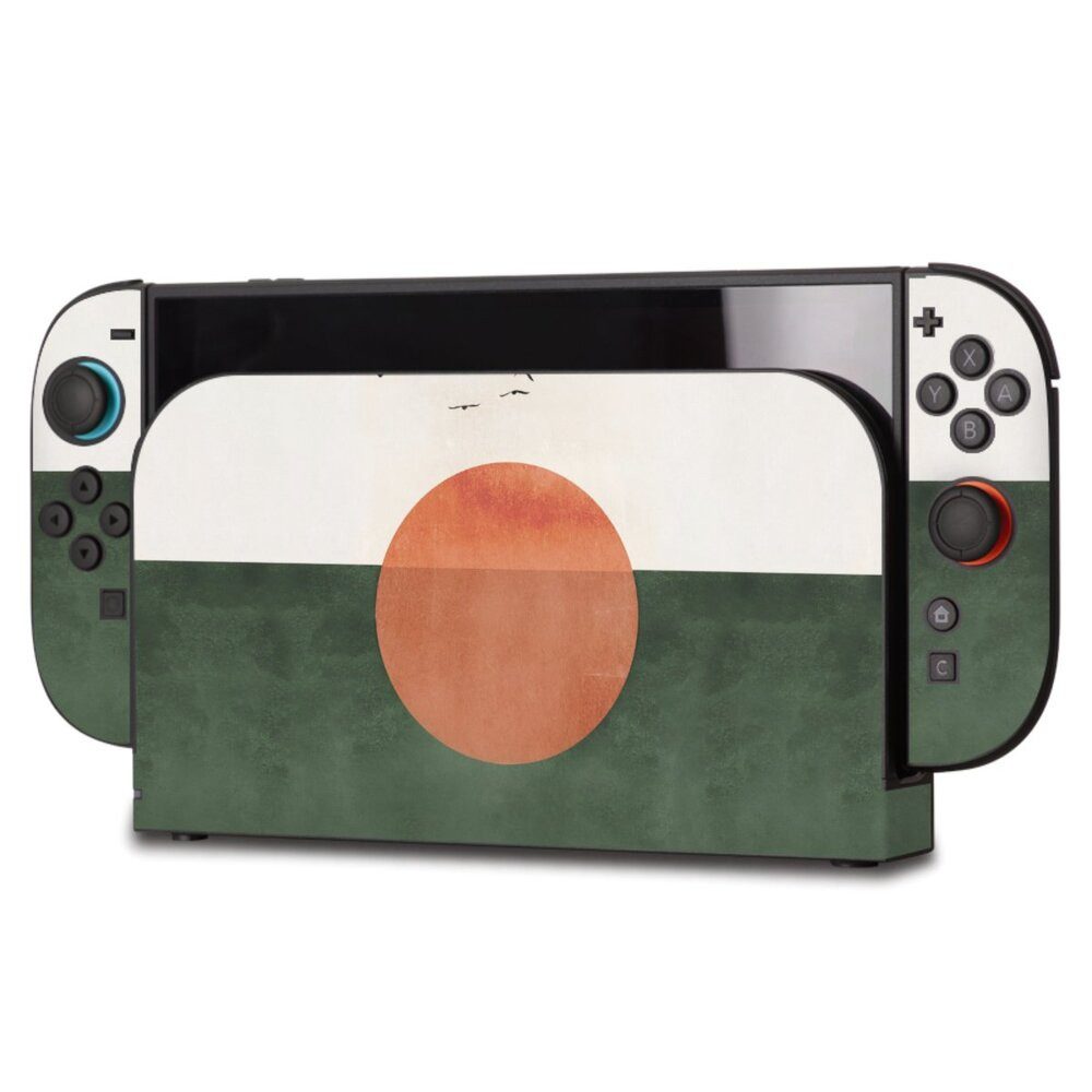 DeinDesign Konsolen-Cover Sonnenschein Sonnenuntergang Vogel Rising, Nintendo Switch 2 Skin Aufkleber Sticker Folie