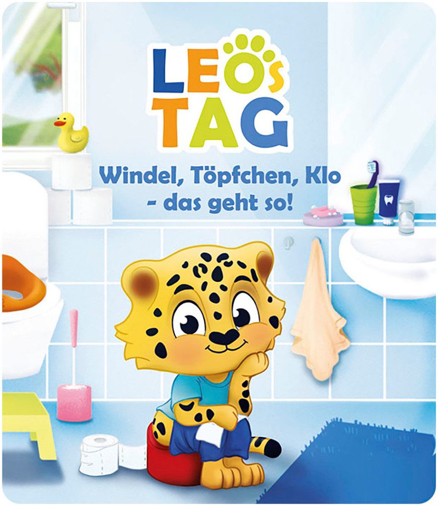 tonies Hörspielfigur Leos Tag - Windel, Töpfchen, Klo - das geht so!