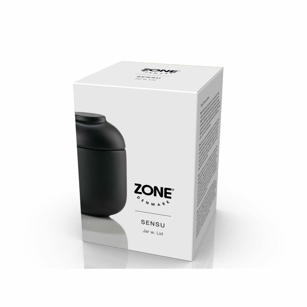 Zone Denmark Aufbewahrungsdose Sensu Black, 6.5 x 9 cm