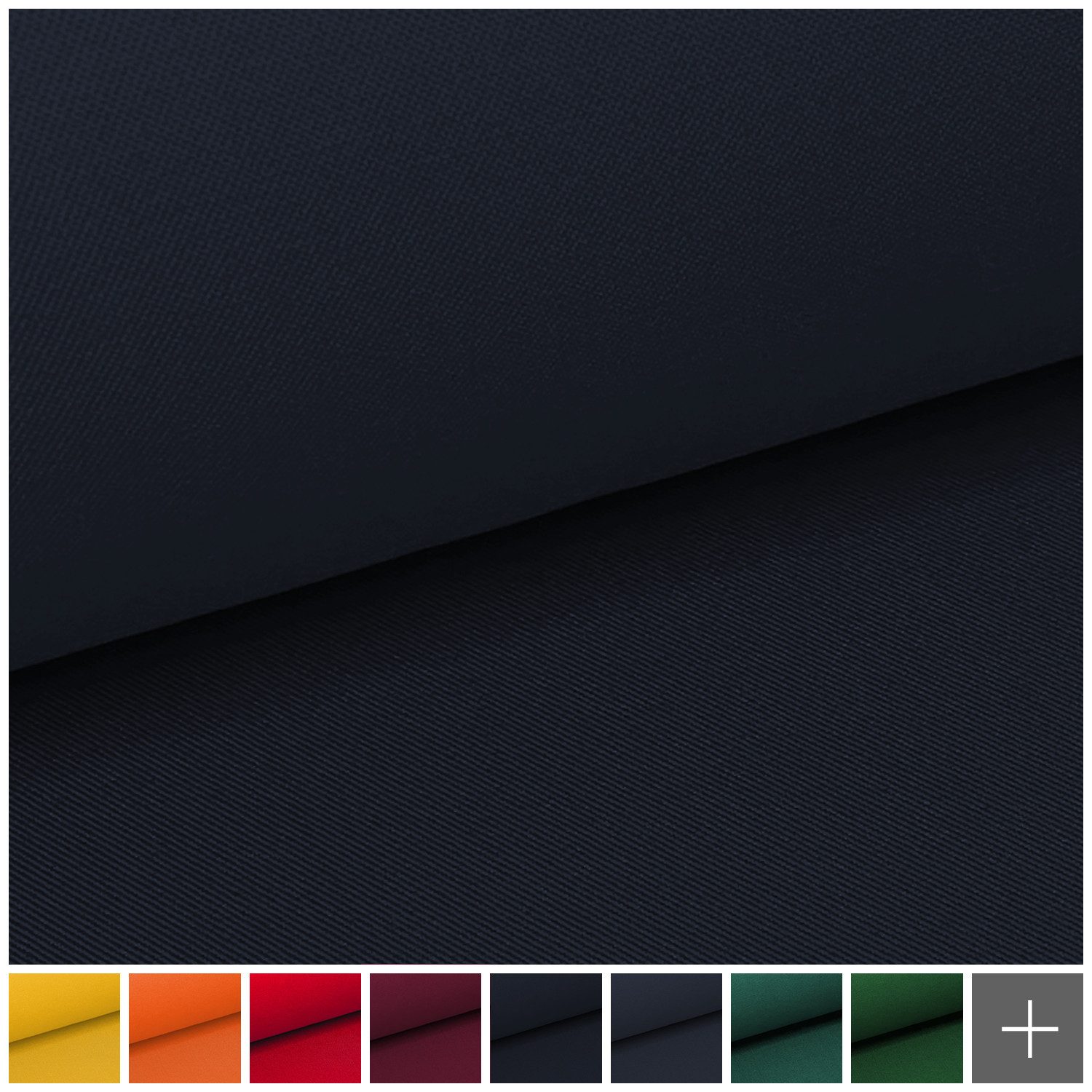 novely® Stoff PROVENT Schwerer Twill Polsterstoff Robuster Baumwollstoffbuster Möbel, Strapazierfähig, Zertifiziert, Meterware, 1lfm