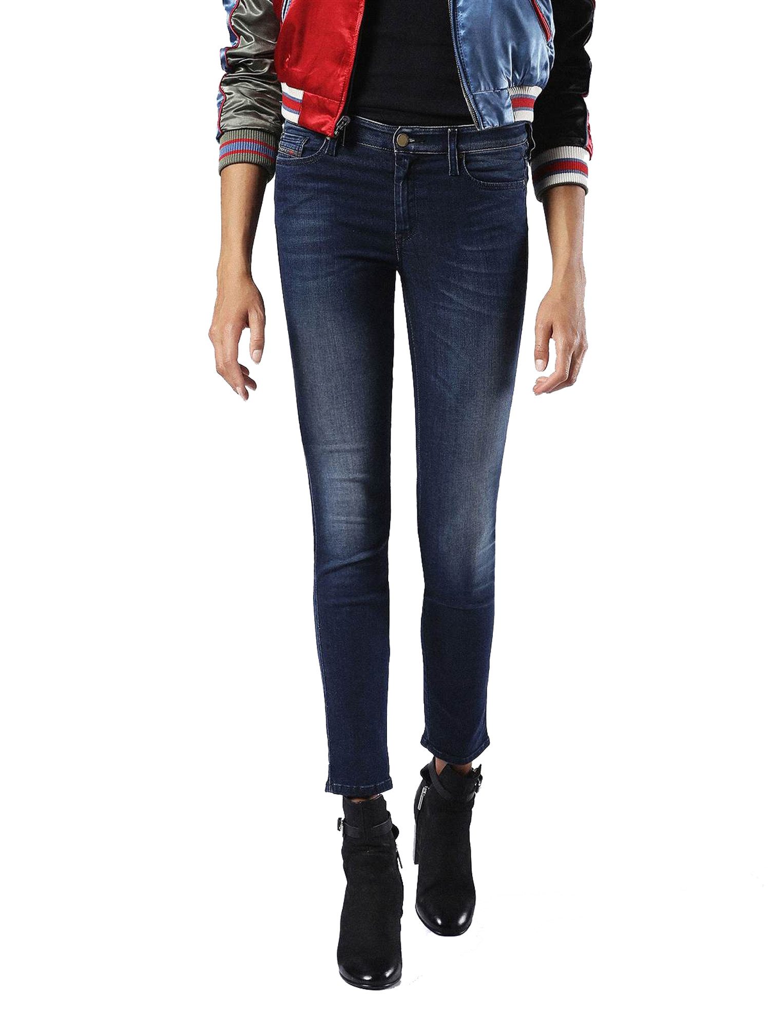 Skinny-fit-Jeans Diesel Doris 084BD Damen Jeans Hose Super Slim Skinny