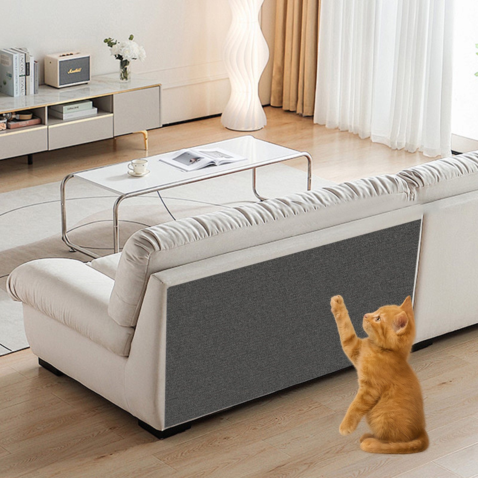 MODFU Kratzmatte Selbstklebende Katzenkratzmatte zuschneidbar, (Kratzfeste günstig online kaufen