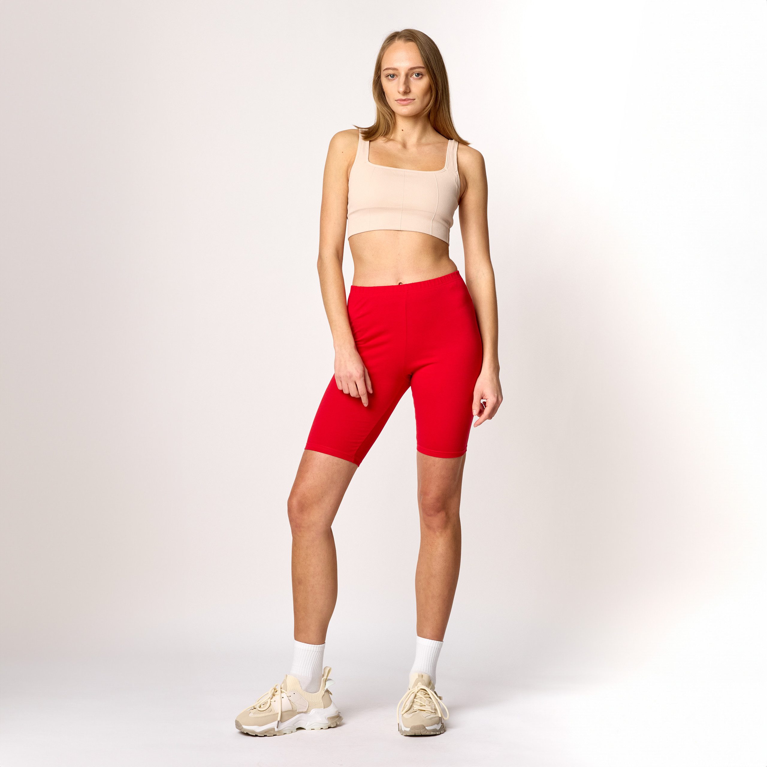 Merry Style Leggings Damen Kurze Hose aus Baumwolle MS10-200 (1-tlg) elasti günstig online kaufen