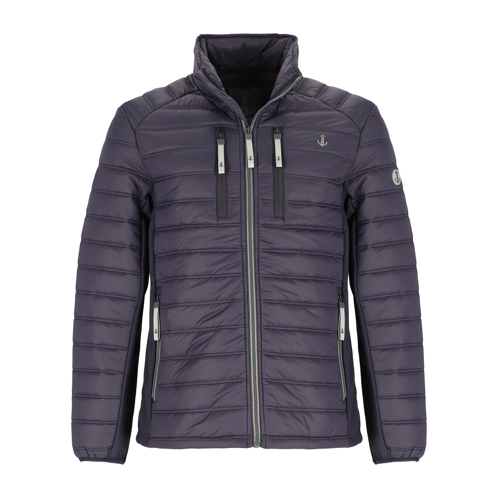 Leitfeuer Steppjacke 62473 Herren Jacke gesteppt mit Stehkragen und Einsätz günstig online kaufen