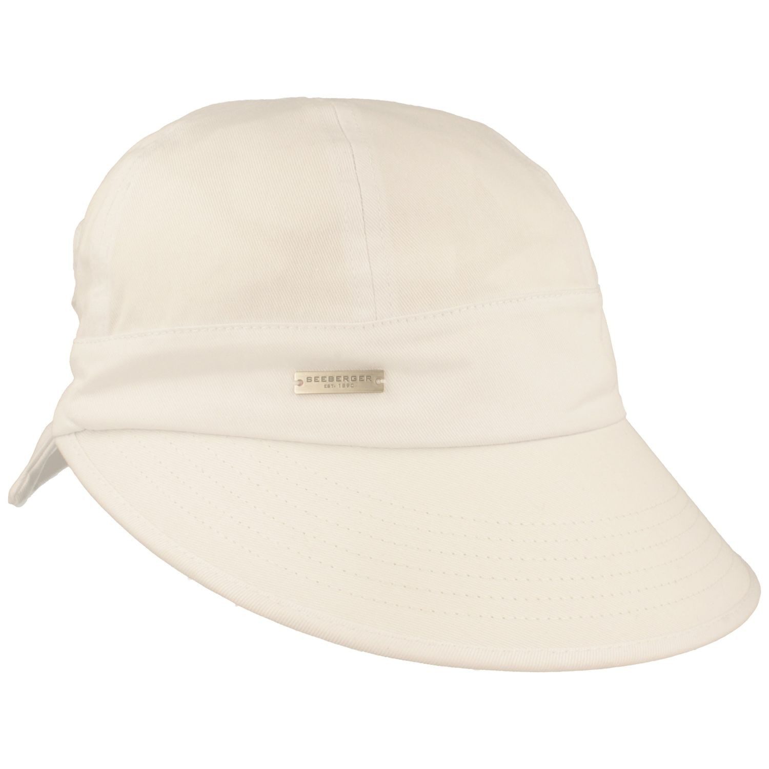 Seeberger Baseball Cap Schildkappe aus 100% Baumwolle mit Schleife hinten
