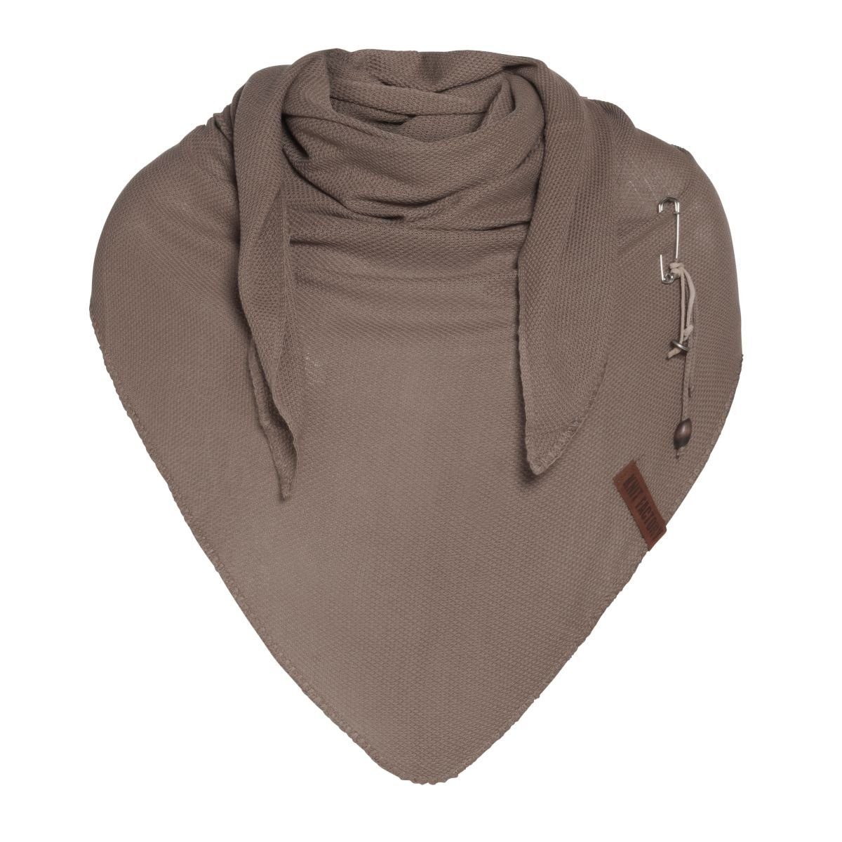 Modeschal Factory Lola Dreiecktuch, Camel Dreieckschal, New Knit Damen Bandana,