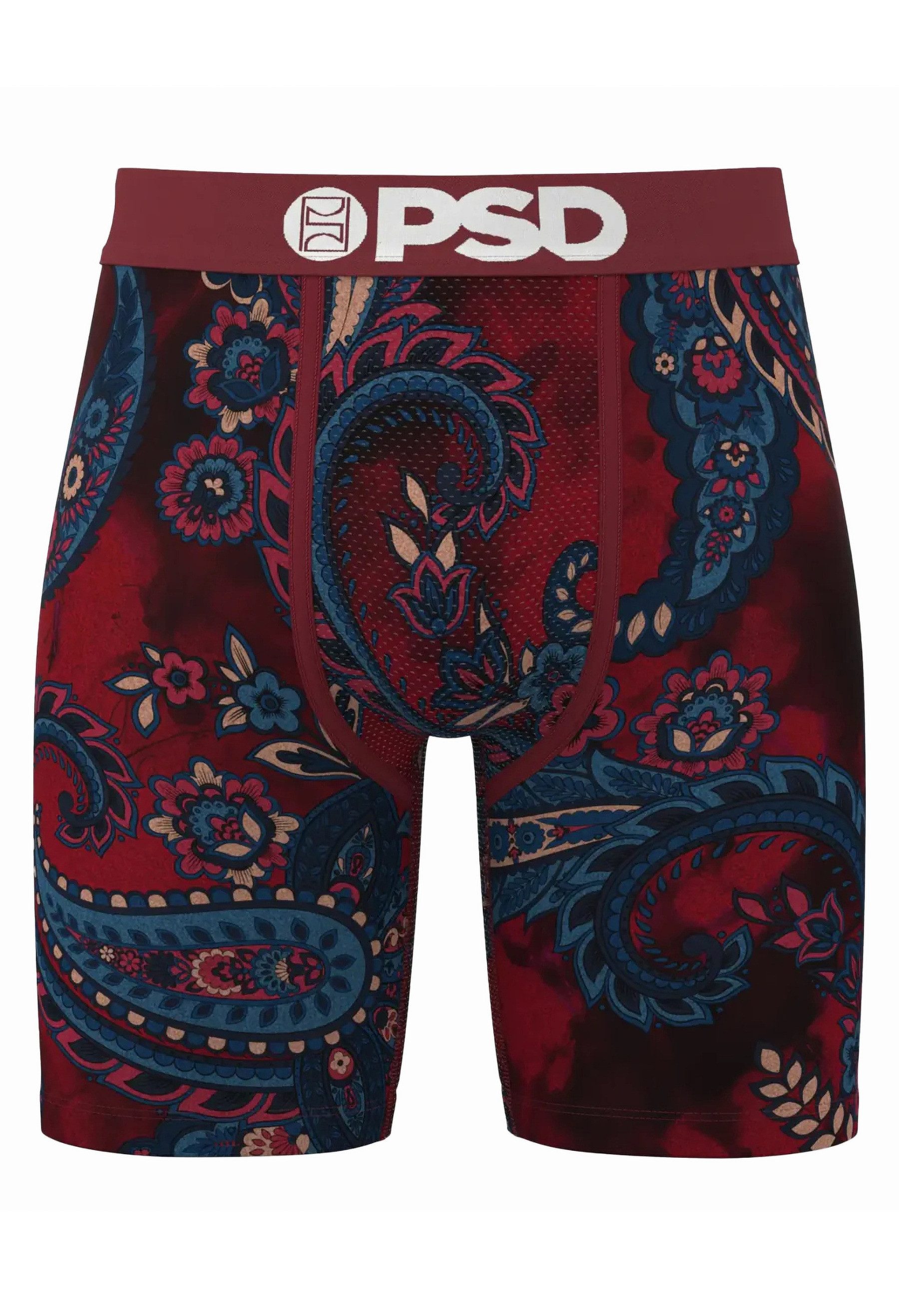 PSD Boxershorts PSD BORDEAUX PAISLEY (1-St)