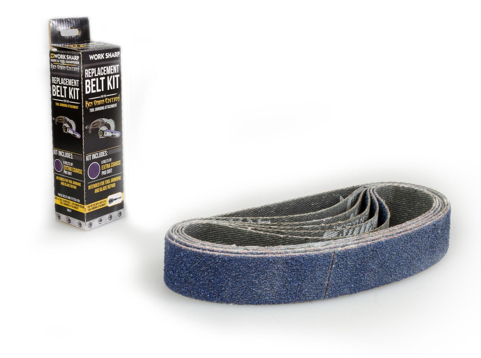 Axt- und Messerschärfer Schärfgerät WSKTS Tool Grinding Attachment Belt Kit P60