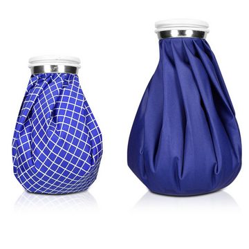 Navaris Wärmflasche Set mit Kühlbeutel - 2 Größen - Kühlpads Eisbeutel, (1-tlg)