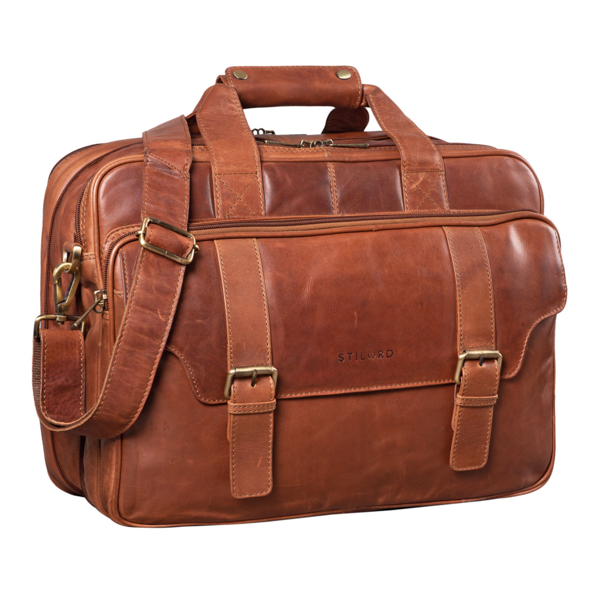 Aktentasche "Valencia" Lehrertasche Leder Damen