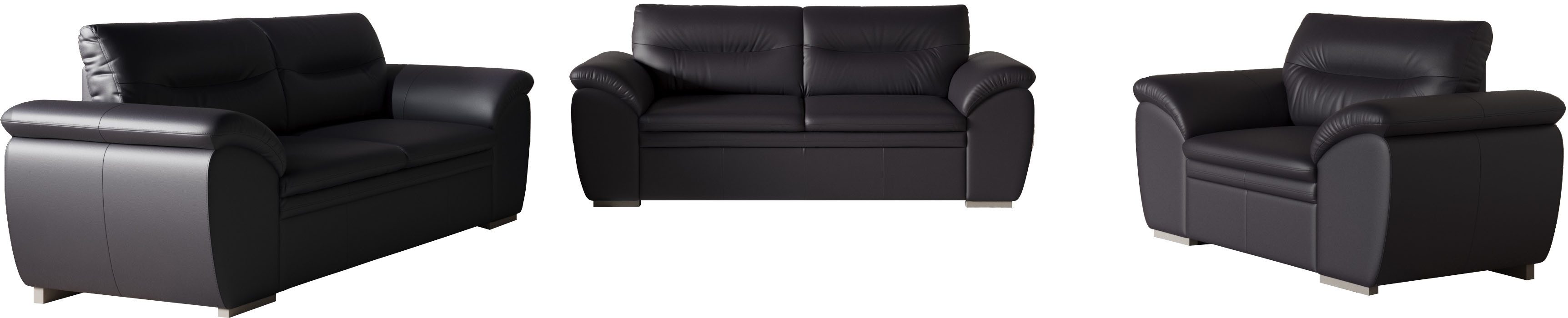 COTTA Polstergarnitur Leandra, Set bestehend aus: 2-Sitzer & 2,5-Sitzer günstig online kaufen