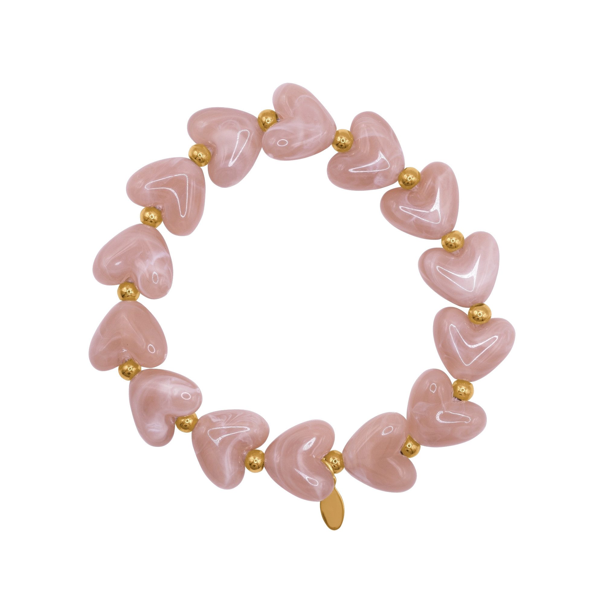 Heideman Armband Ariadne goldfarben (Armband, inkl. Geschenkverpackung), elastisches Armband Frauen