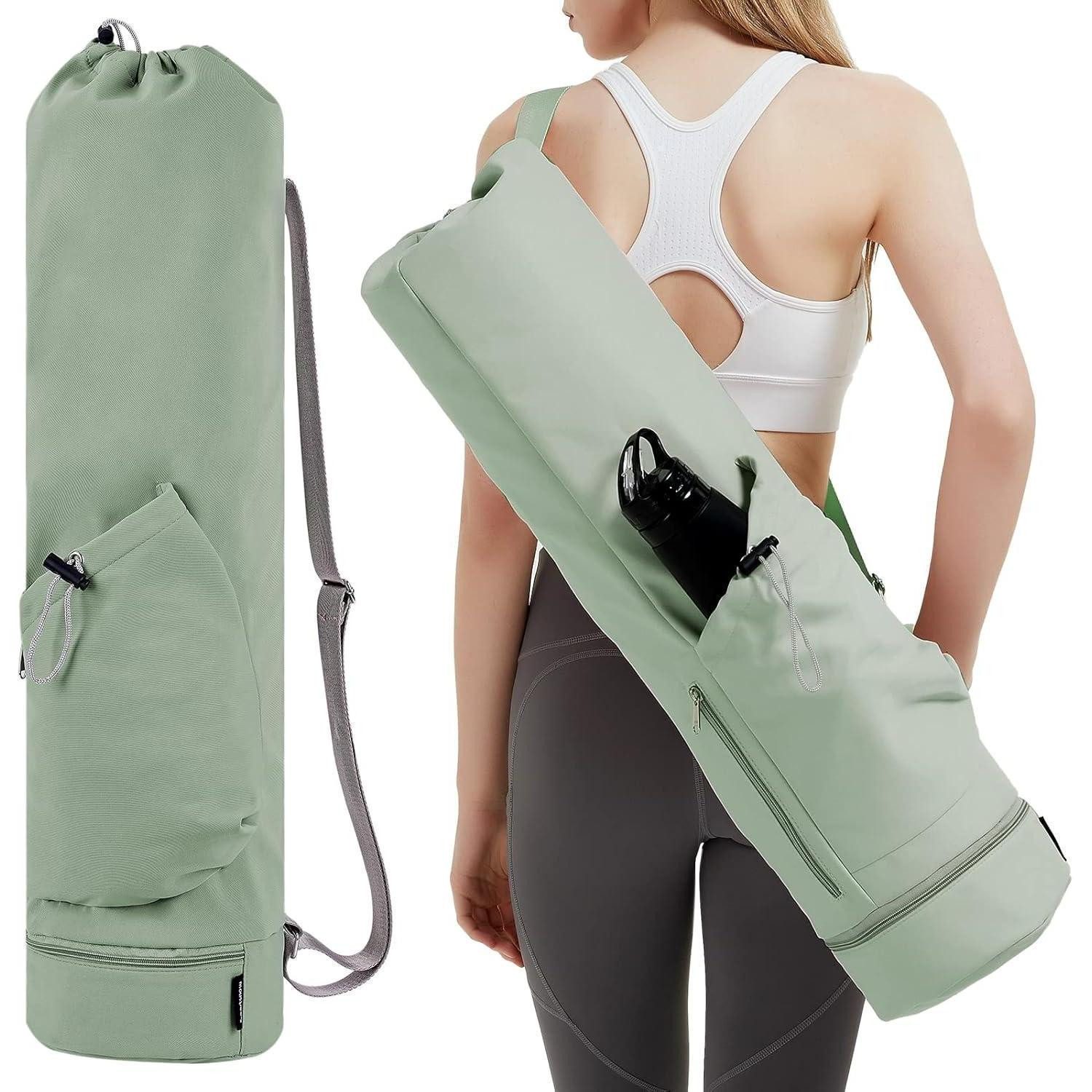 Yogatasche Yogatasche Damen Nassfach Flaschentasche Verstellbarer Schultergurt