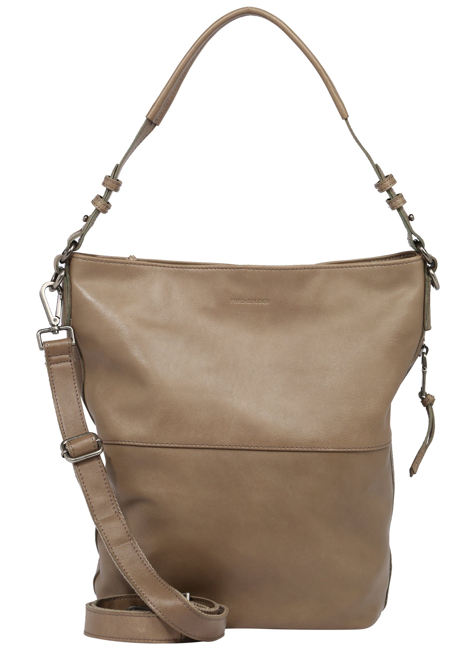 taupe FREDsBRUDER JOLA Reißverschluss mit Hobo HOBO,