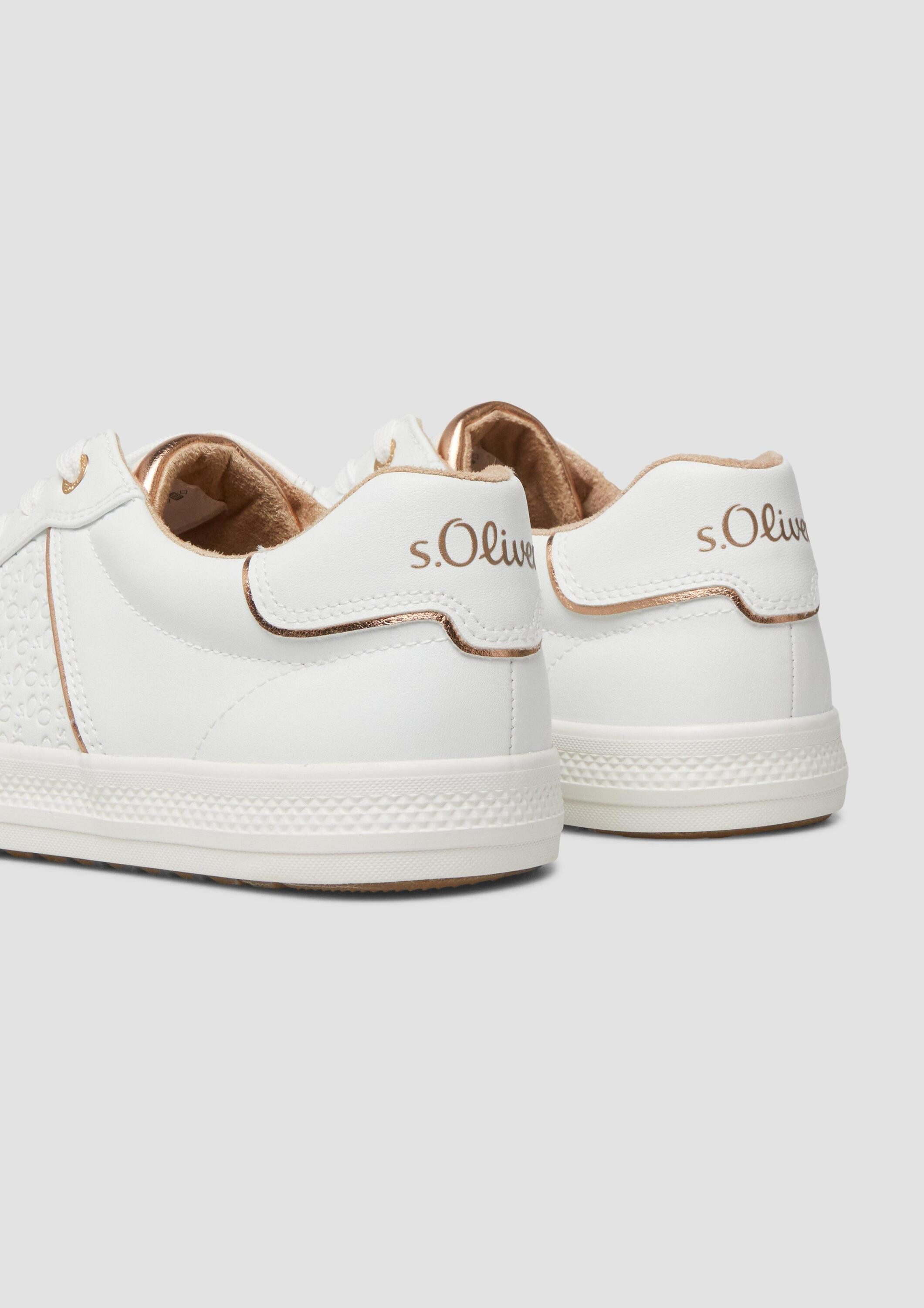 s.Oliver Sneakers Sneaker Schnür-Sneaker mit Artwork