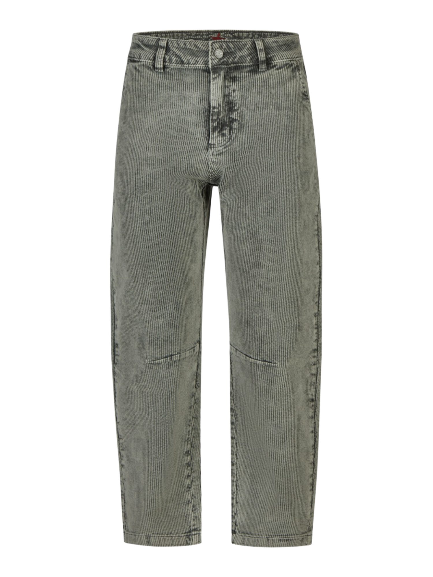 Buena Vista Stoffhose grau,Casual,Baumwolle,Unifarben,Barrel Fit,Mittel