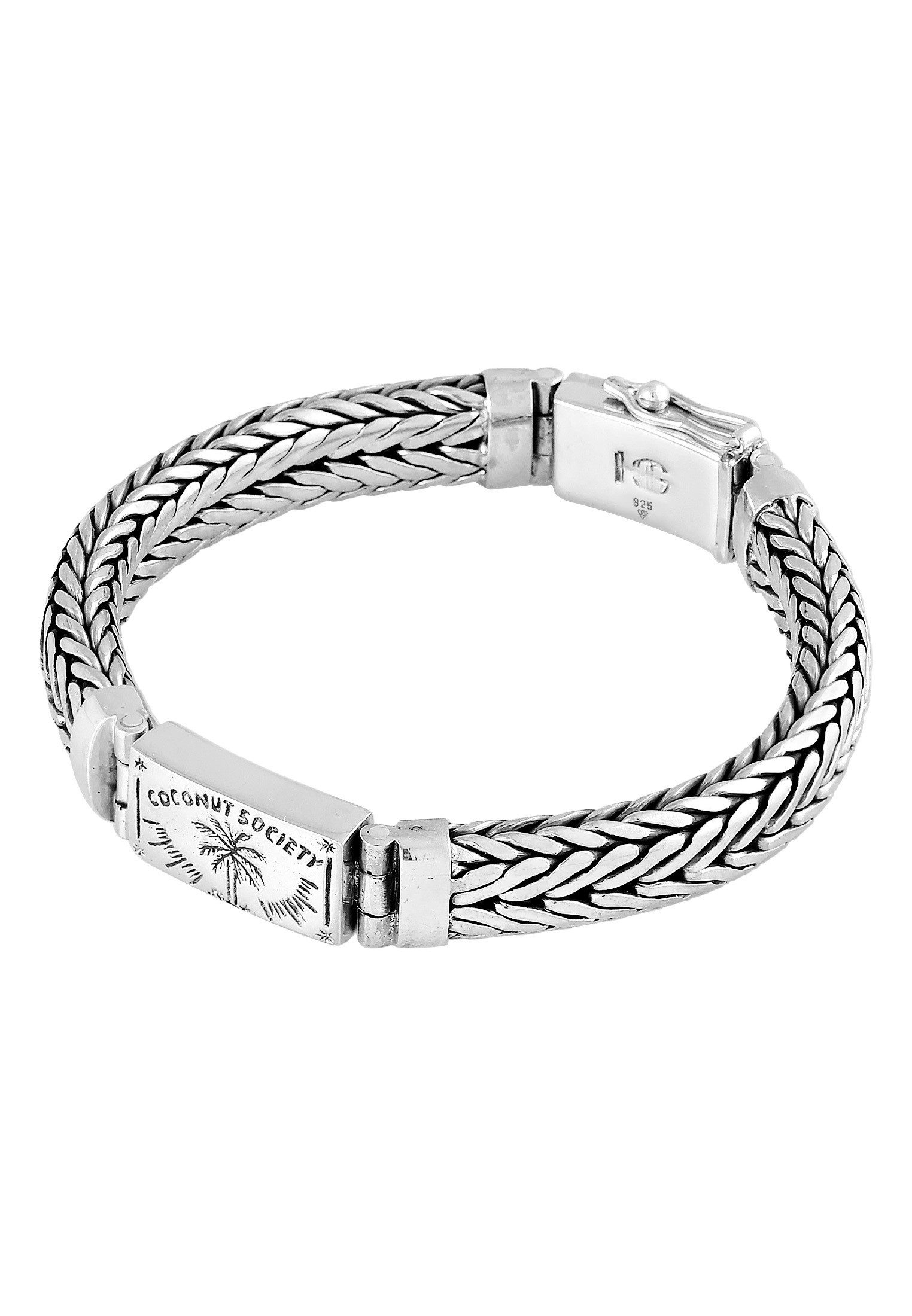 HAZE & GLORY Silberarmband Zopfglieder - günstig online kaufen