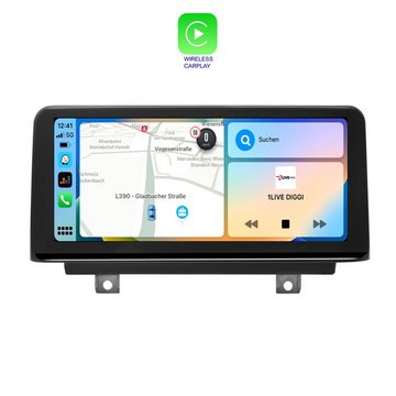 TAFFIO Für BMW F20 F21 F22 F23 NBT 10.25" Touchscreen Android GPS Carplay Einbau-Navigationsgerät