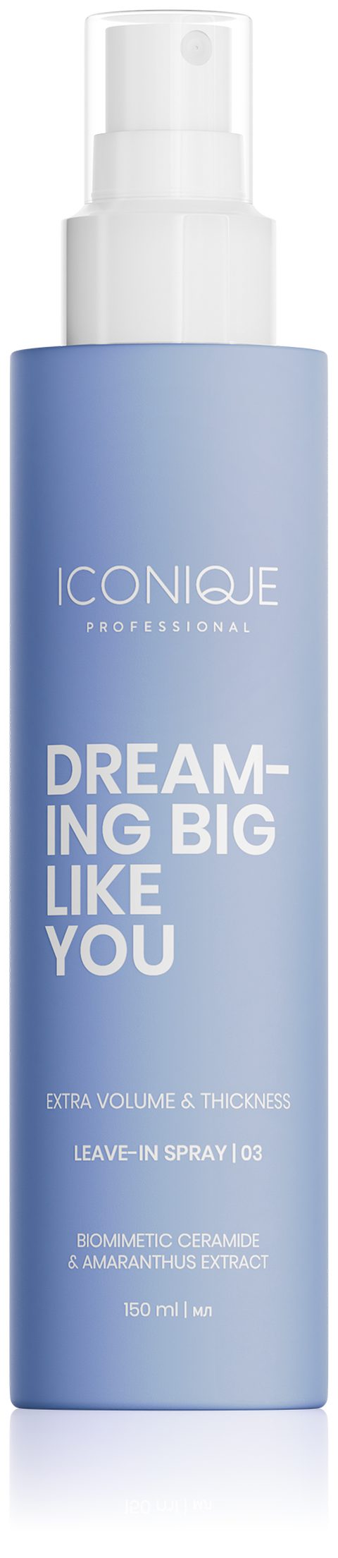 ICONIQUE Professional Haarpflege-Spray DREAMING BIG LIKE YOU Spray - Volumen & Dichte für feines Haar