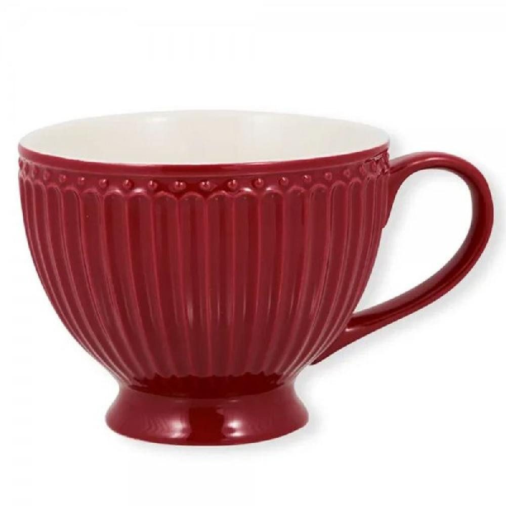 Greengate Geschirr Teetasse Alice Claret Red günstig online kaufen