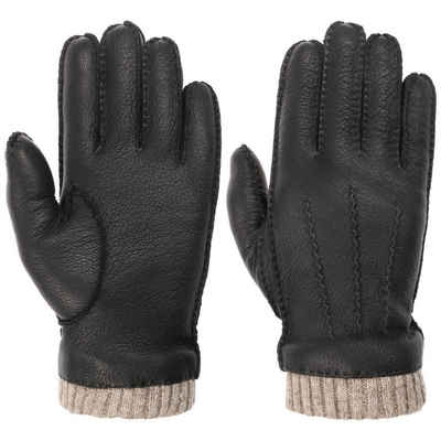 Lipodo Lederhandschuhe Fingerhandschuhe mit Futter