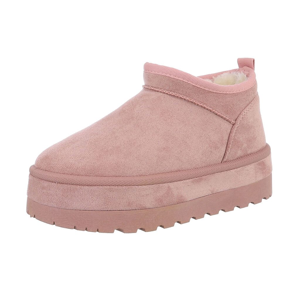 Ital-Design Damen Snowboots Freizeit Snowboots (87451886) Flach Stiefelette günstig online kaufen