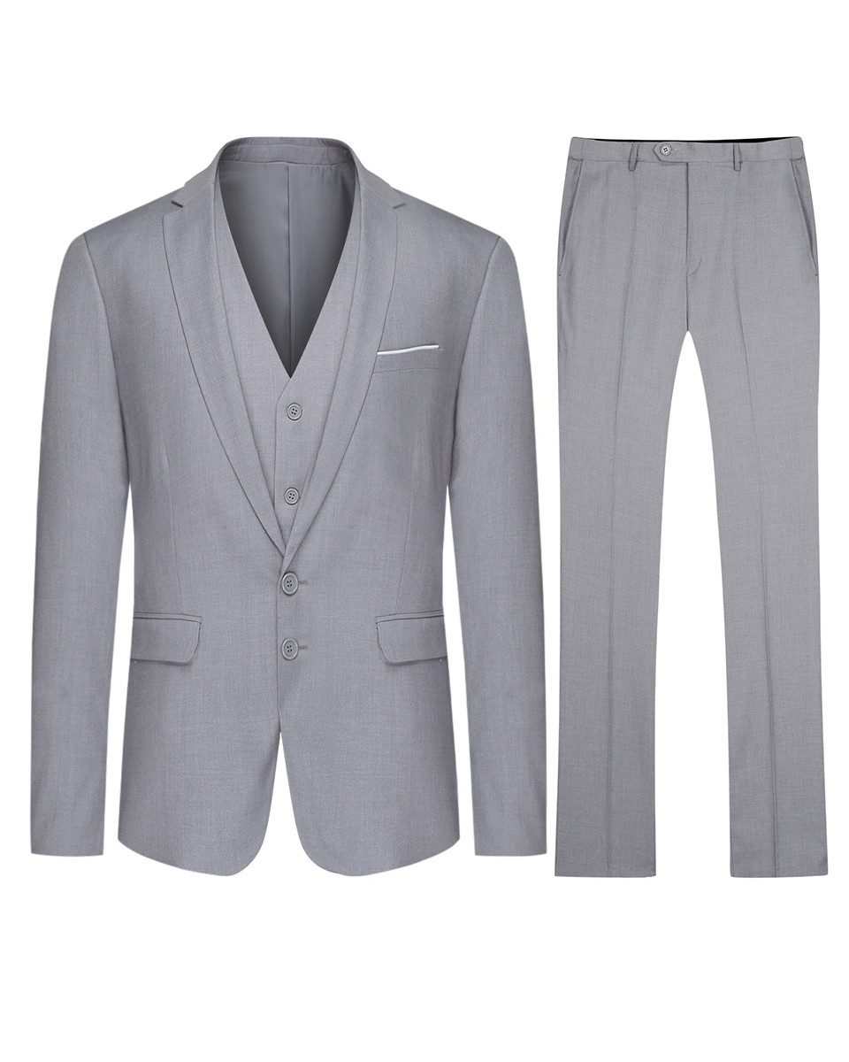 Allthemen Anzug (3 tlg) Herrenanzug Slim günstig online kaufen