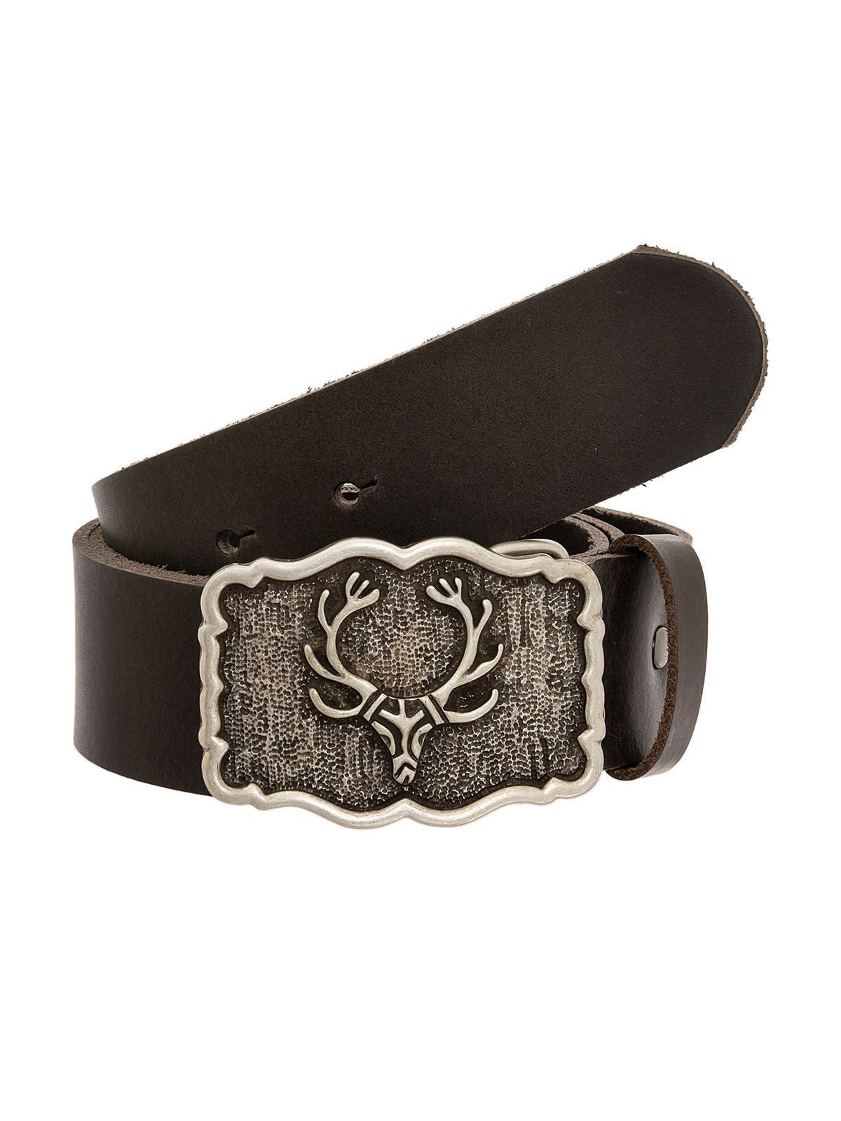 manid Lederwaren Ledergürtel 9240-11-19-GE-139