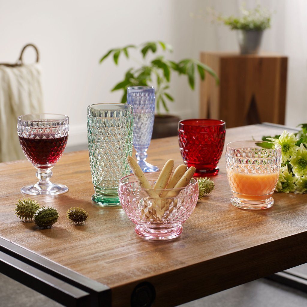 Villeroy & Boch Tumbler-Glas Boston Becher, 1-tlg., Glas, Kristallglas, spülmaschinenfest, Made in Germany