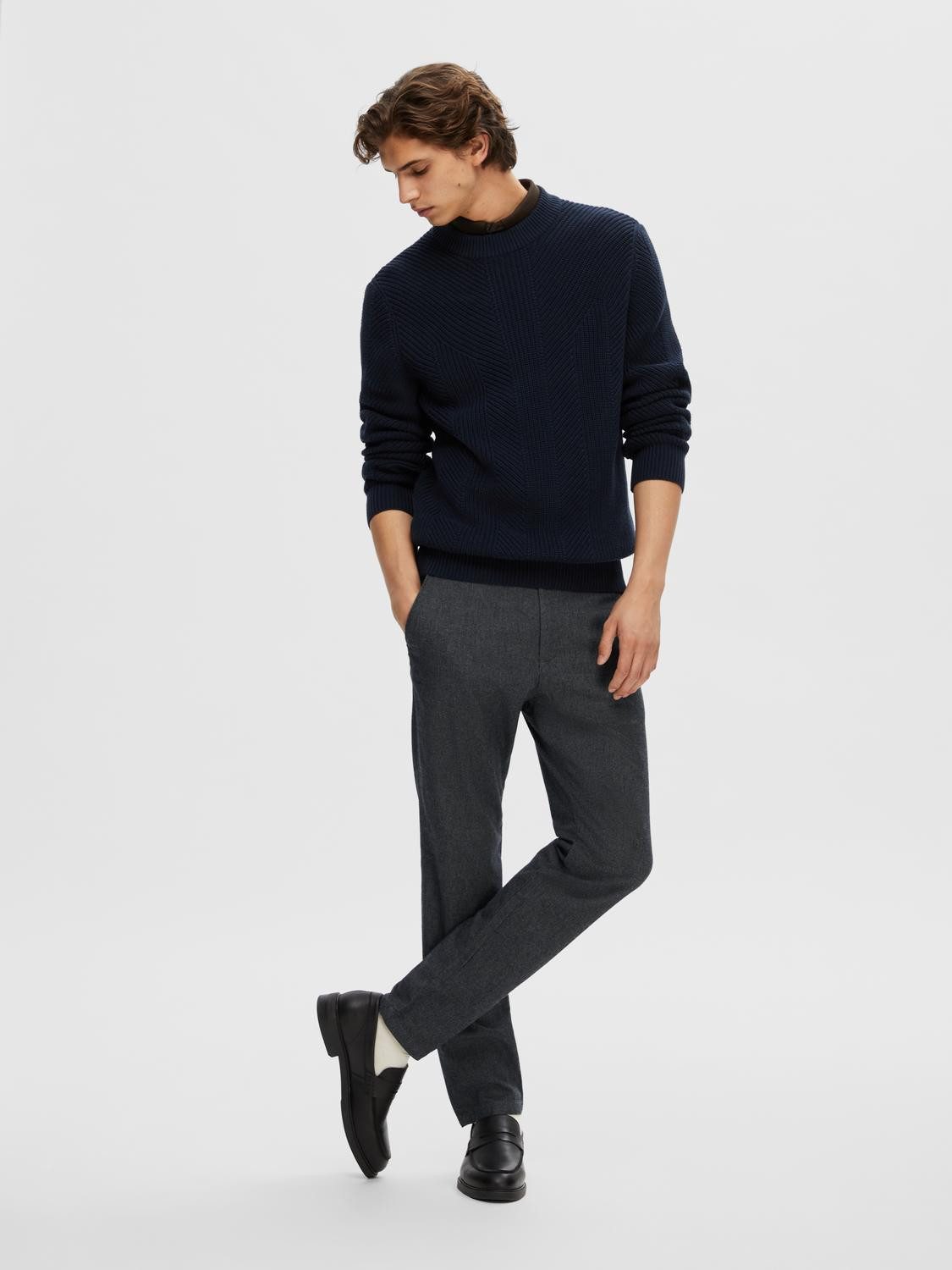 Selected Chinohose SLH175-SLIM MILES BRUSHED PANTS W NOOS – Bild 5 von 5