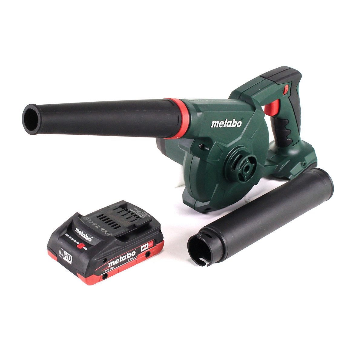 metabo Akku-Laubbläser AG 18 Akku Gebläse 18 V + 1x LiHD Akku 4,0 Ah - ohne Ladegerät